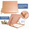 X-Large 26" x 21" Wooden Drawing Board, Adjustable Table Top Easel for Painting and Drawing - Drafting Board with T-Square, Pencil Ledge